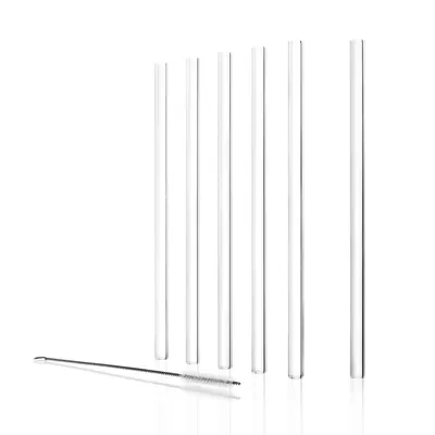 Produktbild von 1x Stölzle Lausitz Glastrinkhalme 6-er Set Klar