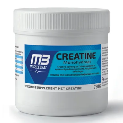 Productafbeelding van Musclebeat Creatine Monohydraat Poeder 750 g