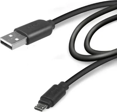 Zdjęcie produktu dla SBS 3m USB 2.0, 3 m, USB A, Micro-USB B, USB 2.0, Męska/Męska, Czarny