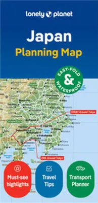 Immagine prodotto di Lonely Planet Japan Planning Map