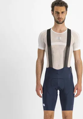 Produktbild von SPORTFUL Kurze Fahrradhose mit Trägern - CLASSIC - Blau 3XL