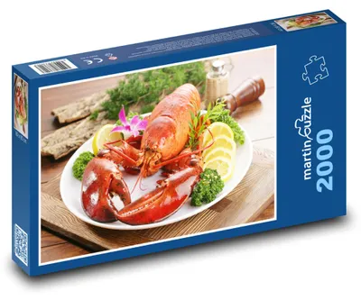 Obrázek produktu pro Puzzle 2000 Humr - Mořské Delikatesy - martinpuzzle