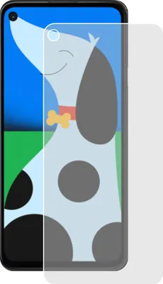Image de 2x Google Pixel 5a Premium film blindé 7H film de protection antibactérien antichoc