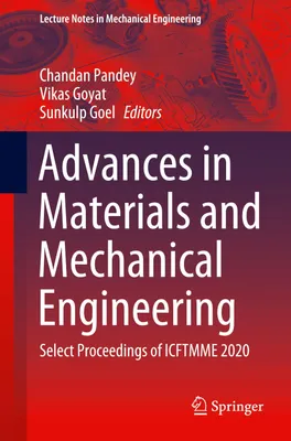 Produktbild von Advances in Materials and Mechanical Engineering