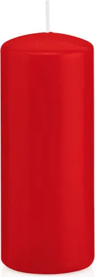 Produktbild von Wiedemann Stumpenkerzen Rot 120 x Ø 48 mm, 24 Stück