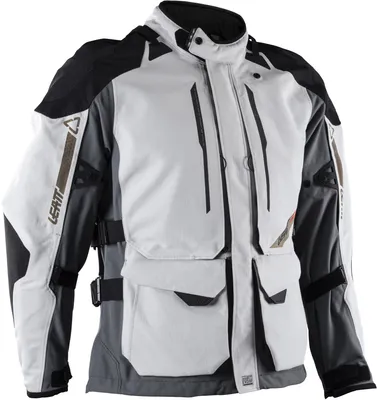Obrázok produktu pre Leatt ADV DriTour 5.5, nepremokavá motocyklová textilná bunda, farba: sivá, veľkosť: 3XL