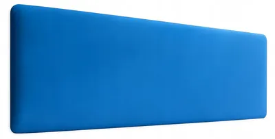 Produktbild von Wandpaneele Gepolstert Kopfteil Bett Blau Samt 60X20