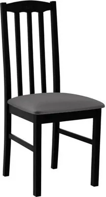Immagine prodotto di Sedia da pranzo imbottita EDON 12 - nero / grigio scuro