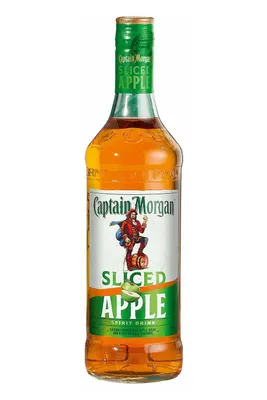 Produktbild von Captain Morgan Sliced Apple, Blended Rum, 25% vol, 700ml Einzelflasche