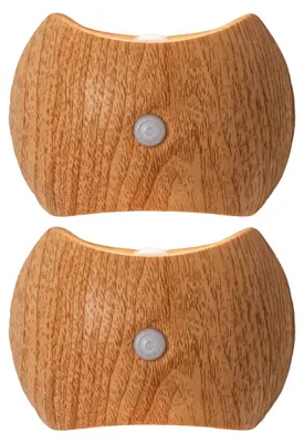 Produktbild von LED Wandleuchte Innen 2er Set mit Bewegungsmelder, Wiederaufladbar, Dimmbar für Flur und Schlafzimmer