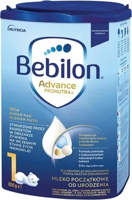 Zdjęcie produktu dla Mleko początkowe dla niemowląt od urodzenia 800 g