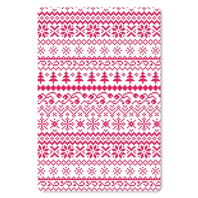 Produktbild von MuchoWow® Mauspad Mousepad Weihnachten - Muster - Baum 40x60 cm - Mousepads - Maus Mat - Pad - Mausunterlage - Schreibtisch Accesoire