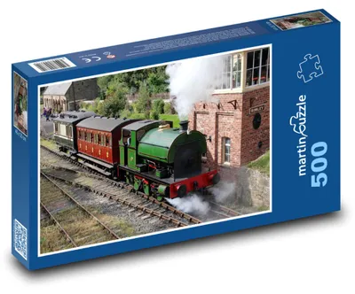 Obrázek produktu pro Puzzle 500 Anglie - parní vlak - martinpuzzle