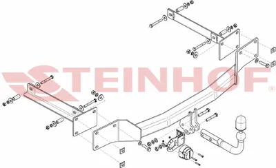 Produktbild von Z547174 Anhängerkupplung passend für MERCEDES W 220 10/1998-09/2005 starr