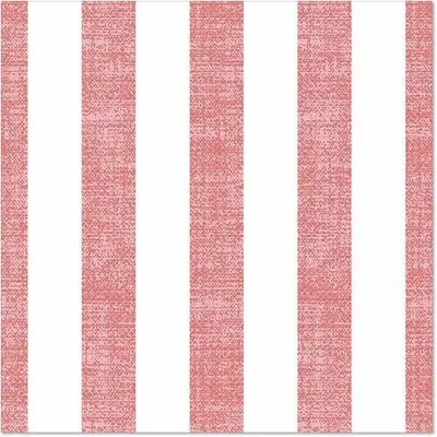 Produktbild von Servietten "ROYAL Collection" 1/4-Falz 40 cm x 40 cm bordeaux "Lines"
