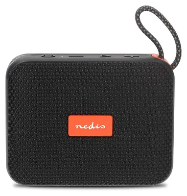Obrázok produktu pre Bluetooth reproduktor, 10 W, prenosný, vodotesný, čierny/oranžový