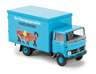Produktbild von Brekina LKW MB LP 608 Koffer Kunzendorf 48566          62