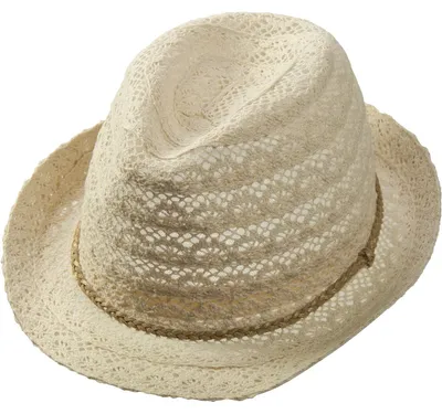 Produktbild von Trilbyhut Stoffhut Sommerhut Hut 100% Baumwolle, beige, M
