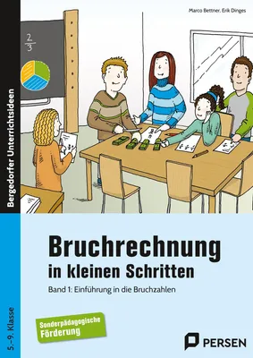 Produktbild von Bruchrechnung in kleinen Schritten 01
