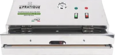 Produktbild von 1 Sous-Vide-Expertenmaschine aus Edelstahl + 20 Sous-Vide-Beutel 20x30cm – Das Praktische
