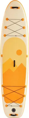 Immagine prodotto di Tavola da stand up paddle gonfiabile, 3,05 m x 84 cm x 15 cm di larghezza, tavola da SUP ultraleggera, tutti gli accessori inclusi, pompa, pagaia, pinna, zaino, laccio per caviglia, cinghia, ponte antiscivolo per giovani e adulti