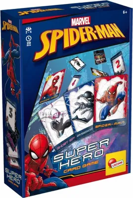 Produktbild von SPIDERMAN Karten Spiel (IN DISPLAY OF 8 PCS)