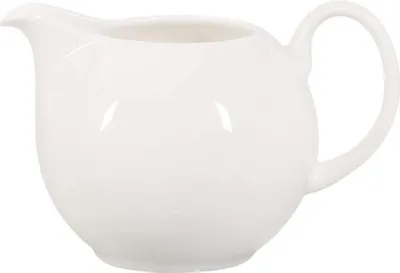 Produktbild von Buchensee Milchkännchen / Milchkanne / Milchgiesser aus Fine Bone China Porzellan, weiß