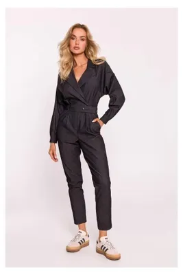 Imagen del producto de Mono para mujer de la marca Made of Emotion, modelo Uzun M801, color gris (grafit), talla XL