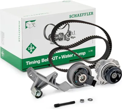 Produktbild von INA 530 0546 30 Zahnriemensatz + Wasserpumpe für AUDI A4 Avant (8ED, B7) A4 Avant (8E5, B6) A4 Limousine (8D2, B5) A4 Avant (8D5, B5) für VW