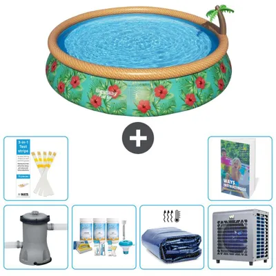 Immagine prodotto di Bestway Fast Set, piscina rotonda - 457x84 cm - 5 pezzi, modello S302