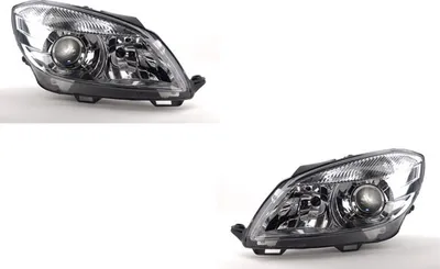 Zdjęcie produktu dla Johns, reflektory halogenowe kompatybilne z Skoda Fabia 54 10- 14 H7 H7 zestaw lewy prawy