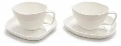 Produktbild von Kaffeetassen-Set - 12-teilig - 120 ml - klares Glas - nachhaltiges Design