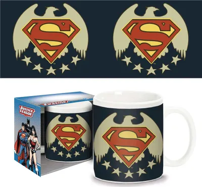 Produktbild von Superman - Lizenz Tassen - Logo - Eagle