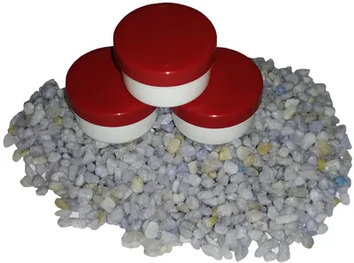 Produktbild von 100 Salbendosen, Salbendose 5 g  6ml Deckel rot