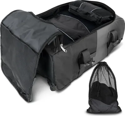 Produktbild von normani Reisetrolley mit Rucksackfunktion 90 L mit 5 Kleidertaschen