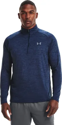Produktbild von Under Armour Tech Langarm-Oberteil mit 1/2-Reißverschluss, Blau XL