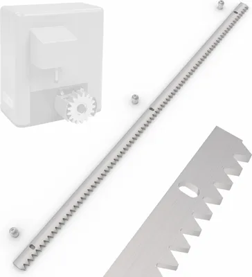 Produktbild von Zahnschiene für Schiebetor Antrieb SLGOK600 Zahnstange 100 cm Stahl verzinkt