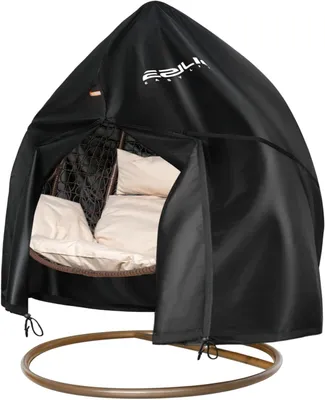 Productafbeelding van Hangstoel beschermhoes 230 x 200 cm, 420D Oxford stof, waterdichte rits, voor tuin