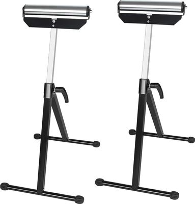 Sessamen-LP Rollenbock, Unterstellbock Arbeitsbock Böcke Rollbock Höhenverstellbar Klappbar mit Antirutschfüßen, 68-107cm, 2 Stück