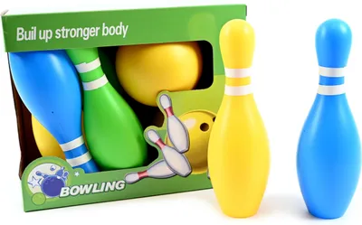 Zdjęcie produktu dla Kręgle Dla Dzieci Plastikowe Kule Bowling Zestaw Do Gry
