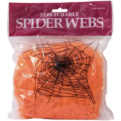 Zdjęcie produktu dla EUROPALMS Halloweenowa pajęczyna pomarańczowa 100g (83314013)