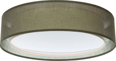 Produktbild von Deckenleuchte E27 D: 60 cm rund Grün 2-flammig Modern Deckenlampe