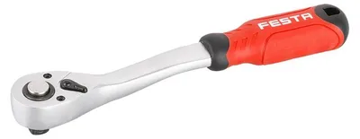 Zdjęcie produktu dla Grzechotka FESTA 17299 CrV / CrMo wygięta 1/2” 72T