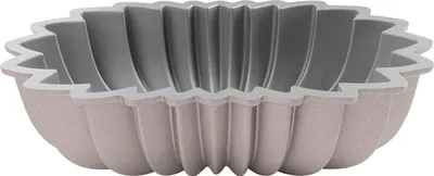 Produktbild von Dr. Oetker Kastenform Ø 27,5 cm Back Kunst, Backform für kreative Kuchen, Königskuchenform mit Antihaftbeschichtung für eindrucksvolle Kreationen, hochwertige Kuchenform (Farbe: Creme-Metallic)
