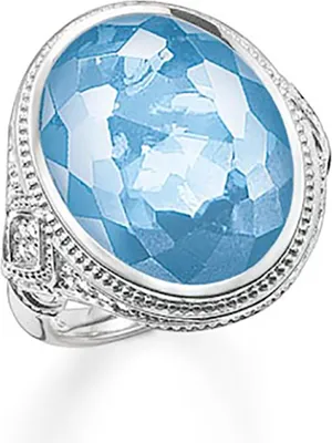 Produktbild von TR2032-059-31-52 Ring mit syn. Spinell und Zirkonia TR2032-059-31 Thomas Sabo