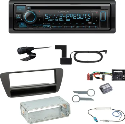 Produktbild von Kenwood KDC-BT950DAB Bluetooth Digitalradio CD Einbauset für Audi Q3 8U