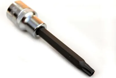 Produktbild von Innensechskant Bit T27, 1/2 Zoll Innensechskant Nuss, S2 Stahl, mit Stirnloch