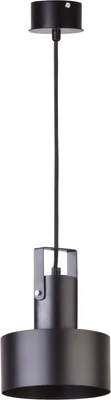 Zdjęcie produktu dla Lampa wisząca nowoczesna miniamlistyczna czarna do salonu jadalni Rif Plus 1xE27 15W Sigma Lighting