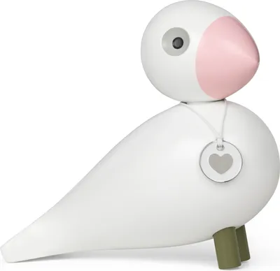 Obrázek produktu pro Kay Bojesen Love Songbird H15,5 cm weiss/rosa