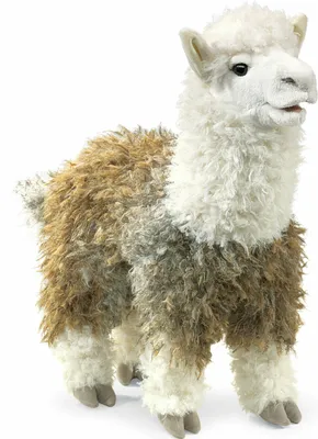 Produktbild von Folkmanis 2953 Handpuppe Alpaca